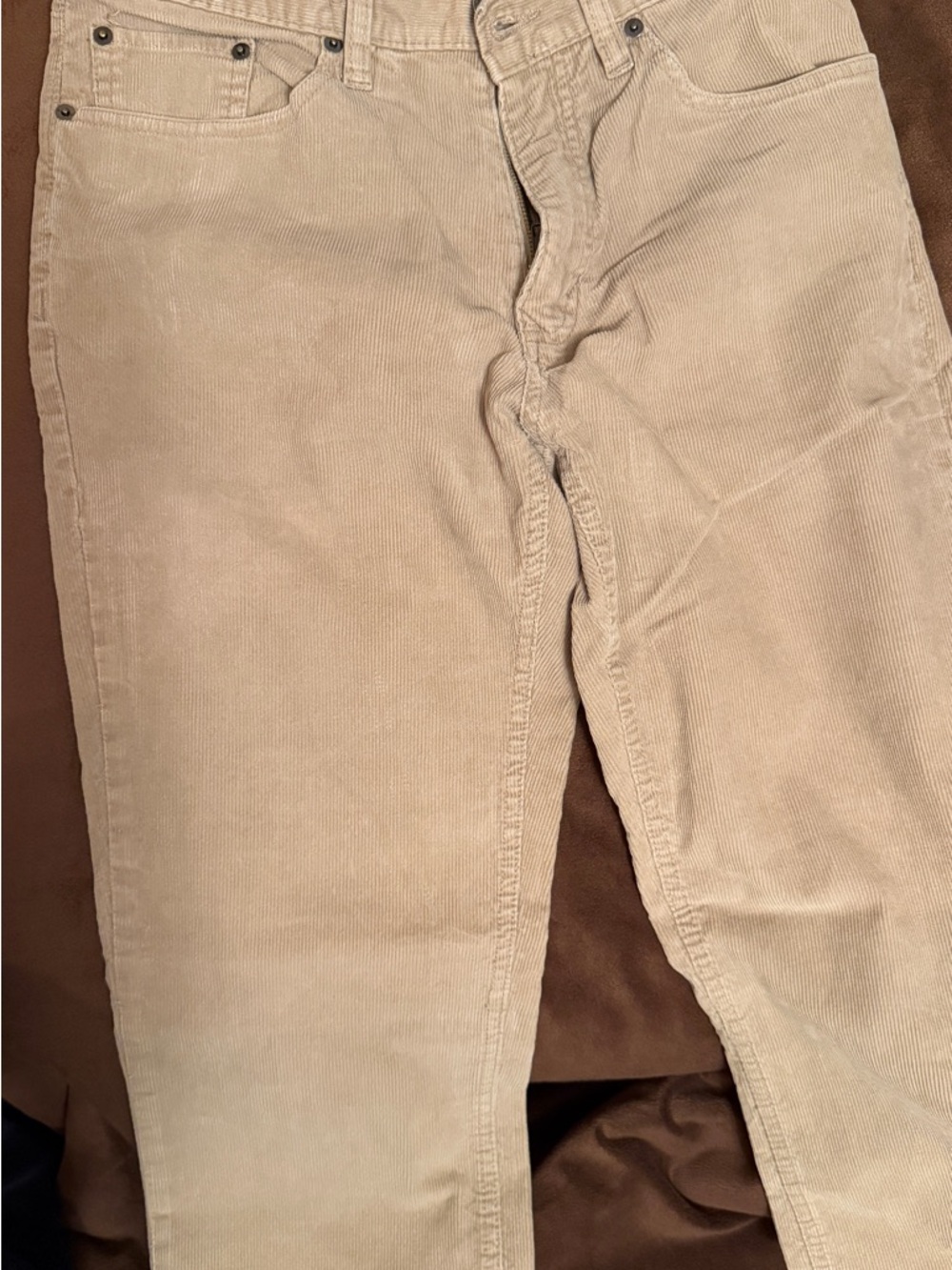 Banana Republic Men's Light Khaki Corduroy Pants